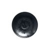 Spodek do filiżanki espresso R-KR116CU08-12 -13 cm, czarna porcelana | RAK, Karbon