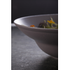 Czarny talerz głęboki Nano Volcano 30 cm, porcelana | RAK, Neofusion