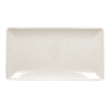 Talerz płaski - prostokątny 33,5x18 cm, biała porcelana | RAK, Nano