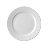 Talerz płaski o średnicy 21 cm, biała porcelana | RAK, Banquet