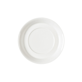 Biały spodek pod bulionówkę FDCS35 - 19 cm, porcelana | RAK, Fine Dine