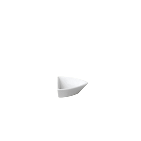Miseczka trójkątna o wymiarach 7,5x6x3 cm, biała | RAK, Minimax