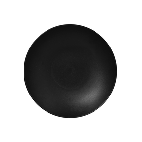 Czarny talerz głęboki Nano Volcano 30 cm, porcelana | RAK, Neofusion