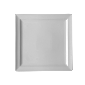 Talerz płaski - kwadratowy 27x27 cm, biała porcelana | RAK, Classic Gourmet