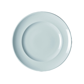 Talerz płaski - okrągły o średnicy 24 cm, biała porcelana  | RAK, Classic Gourmet