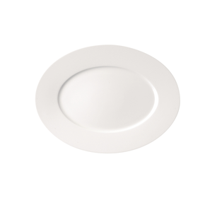 Biały półmisek owalny 34 cm, porcelana | RAK, Fine Dine