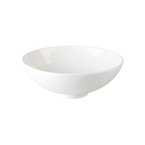 Biała misa do sałatek 23 cm, porcelana | RAK, Fine Dine