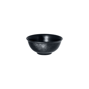 Miseczka 12 cm, czarna porcelana | RAK, Karbon