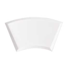 Biały półmisek do systemu bufetowego porcelanowy 51x30 cm | RAK, B. Concept