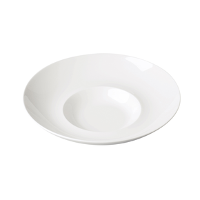 Biały talerz głęboki Gourmet 29 cm, porcelana | RAK, Fine Dine