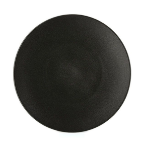 Czarny talerz płaski 24 cm | REVOL, Equinoxe