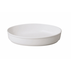 Białe, porcelanowe naczynie do zapiekania 25x18x5 cm, biała porcelana | RAK, Banquet