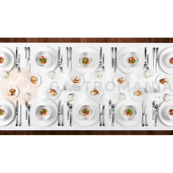 Talerz kwadratowy - Aurea 11x11 cm, biała porcelana | RAK, Banquet