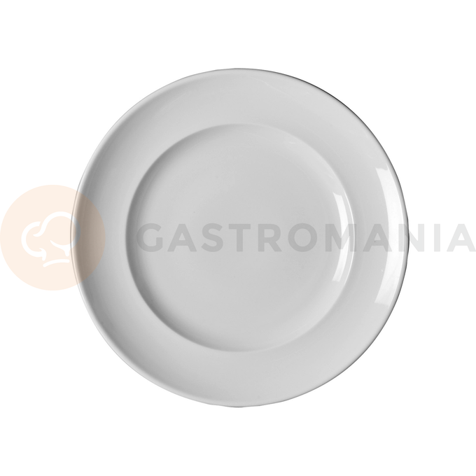 Talerz płaski - okrągły o średnicy 29 cm, biała porcelana  | RAK, Classic Gourmet