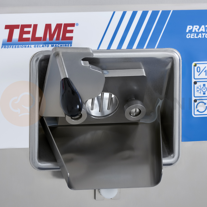 Frezer pionowy do produkcji lodów rzemieślniczych 25 l/h, 400 V | TELME, Pratica 15-25 Trifase