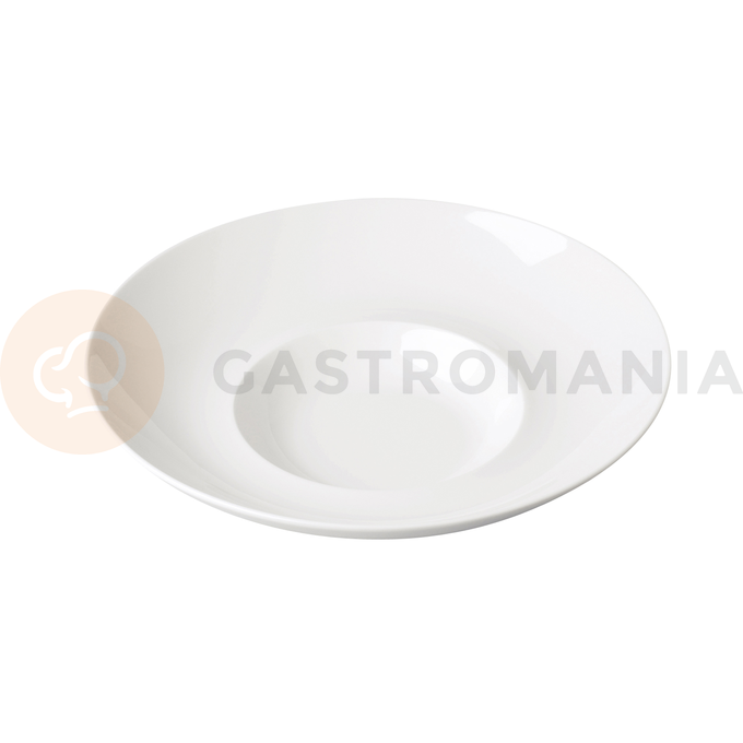 Biały talerz głęboki Gourmet 26 cm, porcelana | RAK, Fine Dine