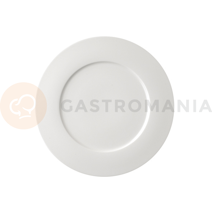 Biały talerz płaski 22 cm, porcelana | RAK, Fine Dine