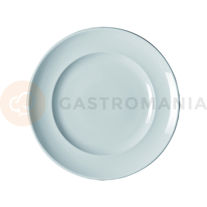 Talerz płaski - okrągły o średnicy 27 cm, biała porcelana  | RAK, Classic Gourmet
