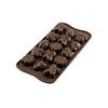 Forma do pralin i czekoladek - wiosna, 36x26x15 mm, 111 ml - SCG24 Choco Springlife | SILIKOMART, Easychoc
