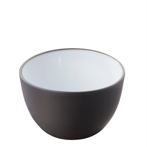 Mała miska 11 cm, czarna, wnętrze: białe | REVOL, Solid