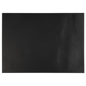 Podkładka na stół 45 x 32,5 cm, w kolorze czarnym | APS, Kunstleder
