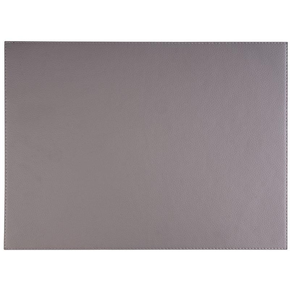 Podkładka na stół 45 x 32,5 cm, w kolorze szarym | APS, Kunstleder