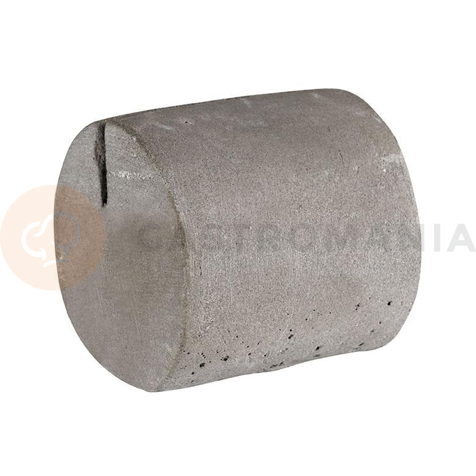 Okrągła, betonowa podstawka z etykietami 3 x 3 x 3 cm | APS, 71492