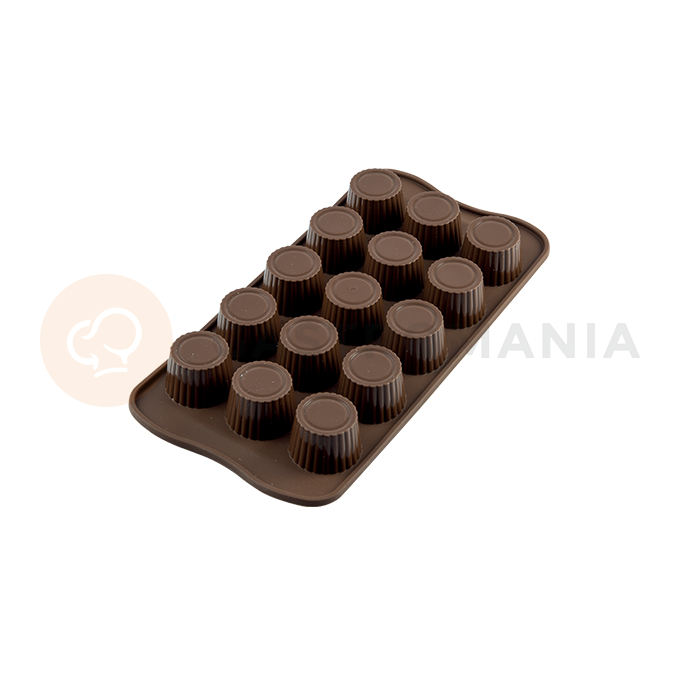 Forma do pralin i czekoladek - praliny, 30mm, 18,5 mm, 10 ml - SCG07 Praline | SILIKOMART, Easychoc