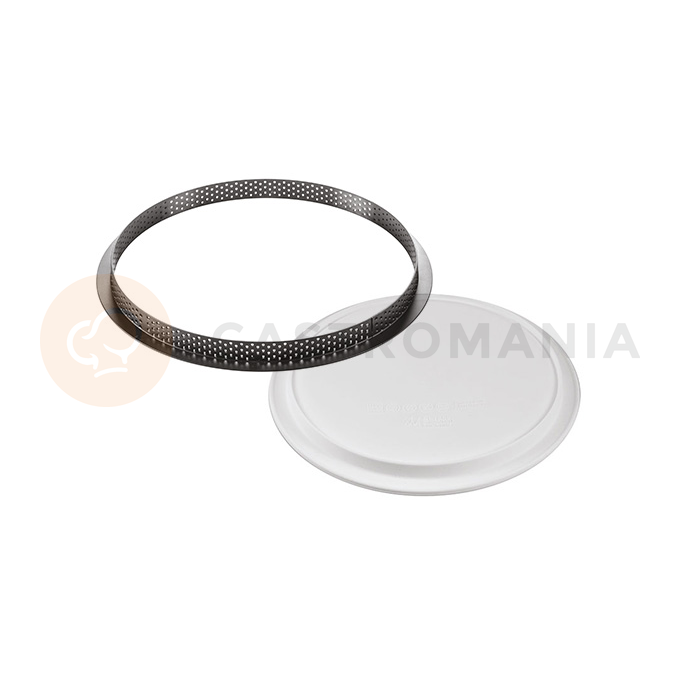 Zestaw do tarty - pierścień 230 mm + forma silikonowa | SILIKOMART, Kit Tarte Ring Round