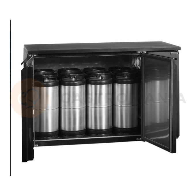 Chłodziarka barowa do kegów - do piwa, 8x 20 l lub 2x 50 l, 1350x590x860 mm | TEFCOLD, CKC8 KEG Cooler