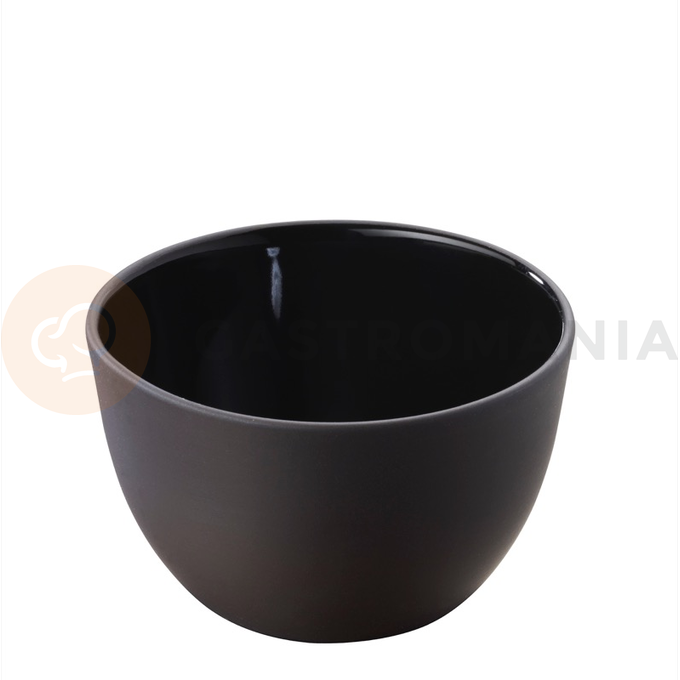 Mała miska 11 cm, czarna, wnętrze: czarne | REVOL, Solid