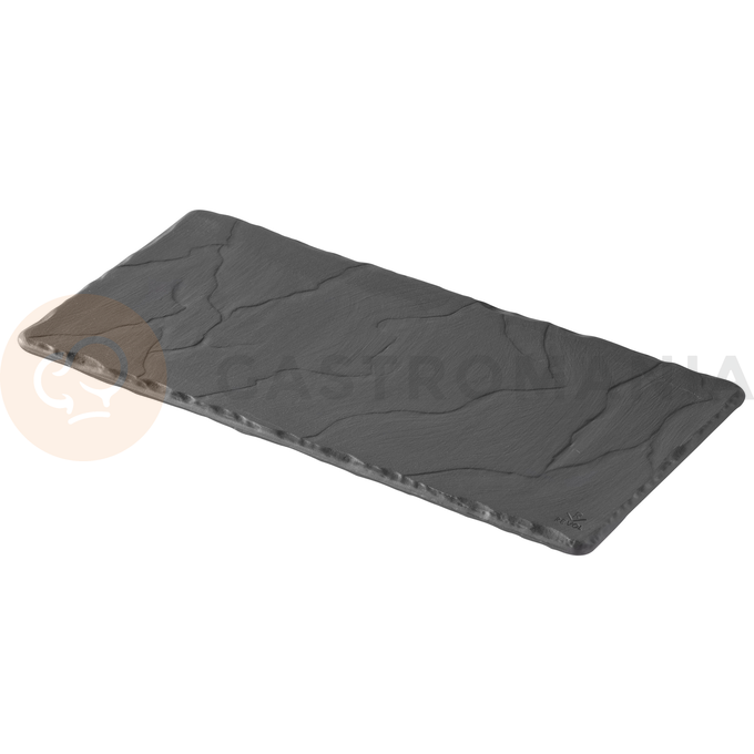 Taca prostokątna 30x11 cm, czarny | REVOL, Basalt