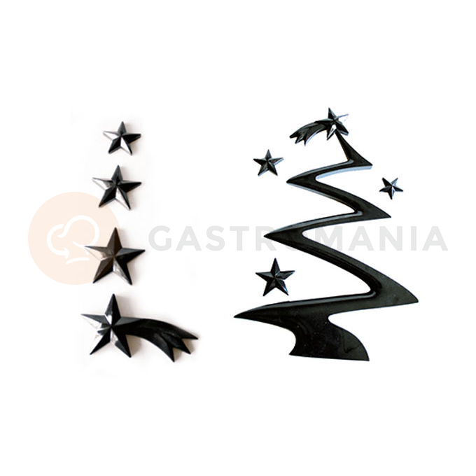 Wycinarki do masy cukrowej - 350x250x35 mm - Albero di Natale | SILIKOMART, Christmas