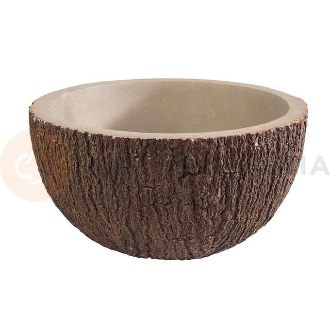 Miska betonowa o średnicy 18 cm | APS, Coconut