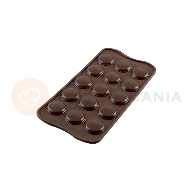 Forma do pralin i czekoladek - makaroniki, 26 mm, 28 mm, 7,5 ml - SCG21 Macaron | SILIKOMART, Easychoc
