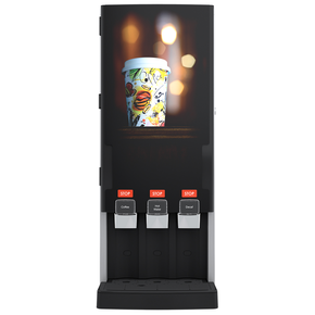 Automat na płynne koncentraty Bag-In-Box 2x 3 l, 320 filiżanek/h | BRAVILOR BONAMAT, Rivero Turbo 203