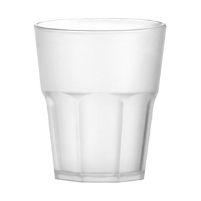Biała szklanka z poliwęglanu  200 ml | LIBBEY, MB-20W