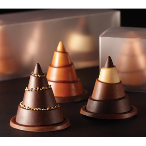 Forma do czekolady - choinka, 75x90 mm, 350 g - KT60 | PAVONI, Kit alberelli