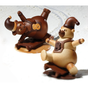 Forma do czekolady - miś, 160x200 mm, 400 g - KT93 | PAVONI, Otto
