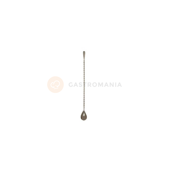 Łyżka barmańska z mieszadłem o długości 33,5 cm | BAREQ, Bar Profesional