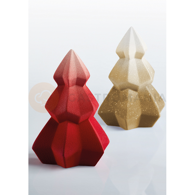 Forma do czekolady - choinka, 145x200 mm, 180 g - KT151 | PAVONI, Crystal