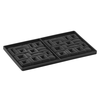 Silikonowa forma do wykończenia deserów 3D - 240x140 mm, 2 szt., 110x12 mm, 58 ml - TOP12S | PAVONI, Mini Maya