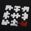 Silikonowa forma do przystawek 18x puzzle 90x90x4 mm, 31 ml, 300x175 mm - GG018S | PAVONI, Puzzle