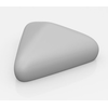 Silikonowa forma do przystawek 8x piramidka 65x60x28 mm, 46 ml, 400x300 mm - PX3205S | PAVONI, Pyramid