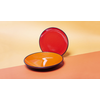Talerz płaski okrągły 24 cm, pomarańczowy | RAK, Fire