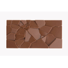 Forma z tritanu do tabliczek czekolady - 3 szt. x 100g, 155x77x10 mm - PC5002FR | PAVONI, Crush