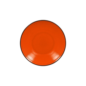 Talerz głęboki okrągły 28 cm, pomarańczowy | RAK, Fire