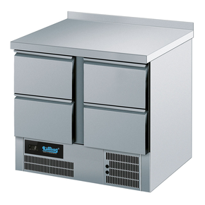 Stół chłodniczy z 4 szufladami 270 l, 950x700x850 mm | RILLING, AKT T0795 4CEV