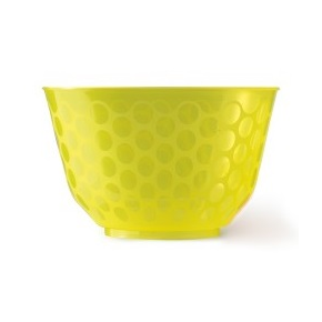 Miseczka Scoop z żółtego tworzywa na desery, 0,1 l, komplet 50 sztuk | ALCAS, 140/1