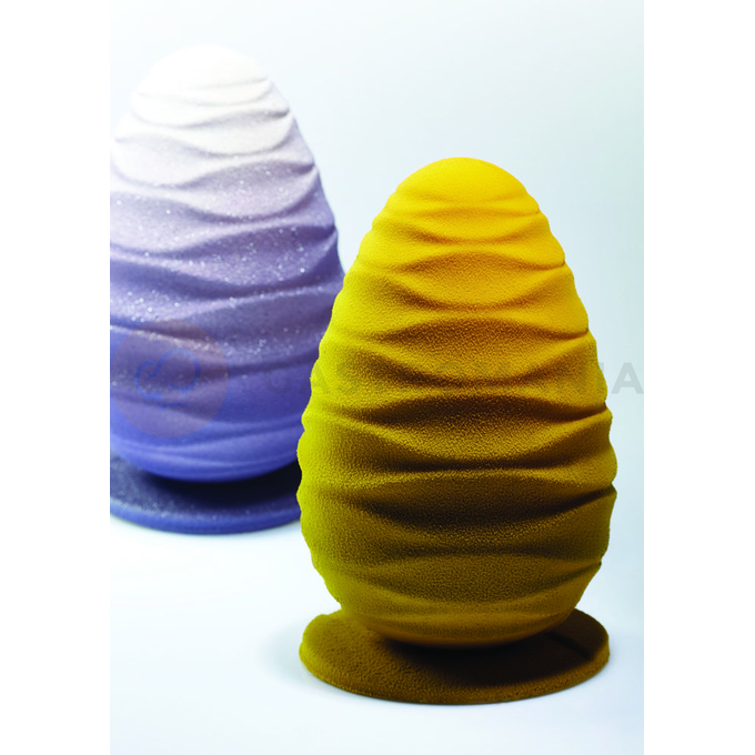 Forma do czekolady - jajko, 130x205 mm, 400 g - KT157 | PAVONI, Beauty